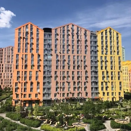 Excellent Studio Apartaments In A Secure Residential Complex Comfort Town Кт-01 Kyiv Exterior photo